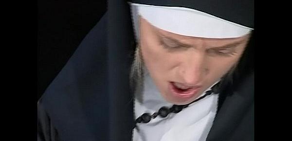  Slutty nun ass fucked doggystyle like a whore!